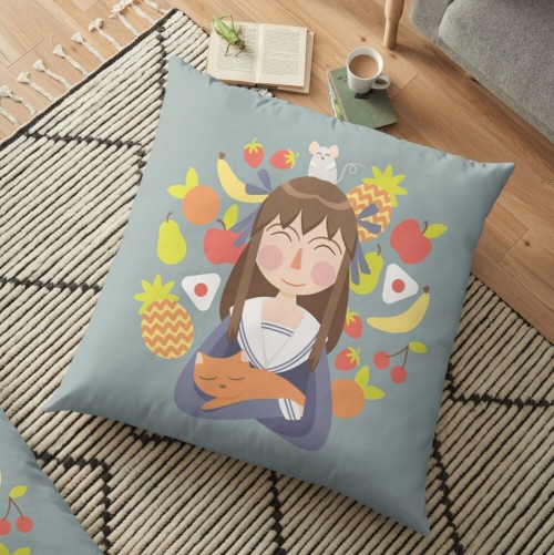I just added the Fruits Basket fan art on my redbubble store. If interested, check it out &lt;3