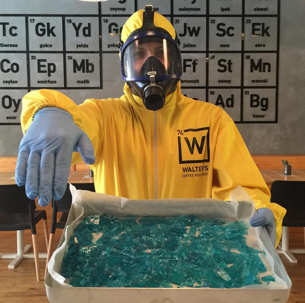 popculturebrain:  There’s a ‘Breaking Bad’ themed coffee shop in Istanbul