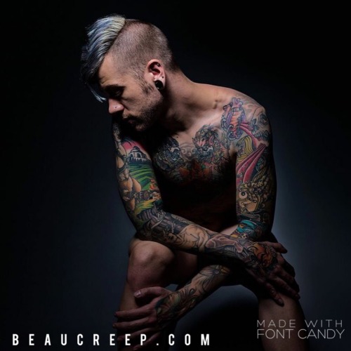 beau-creep:  From my last shoot with Ben Garcia.   I’ve finally downloaded a text app to add watermarks so all you beautiful pervy internet unicorns can find me even when people don’t copy the whole post! ;)