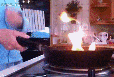 aplacetolovedogs:  bored-no-more: Fire fire …….  call the firefighters!