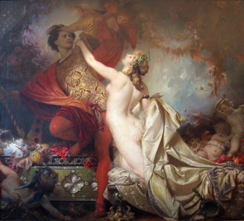 Tannhäuser and Venus, Otto Knille, 1873