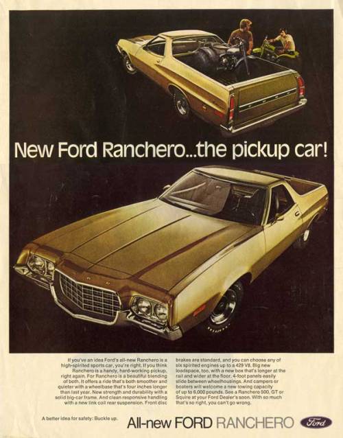 allamericanclassic: 1972 Ford Ranchero COOL!!