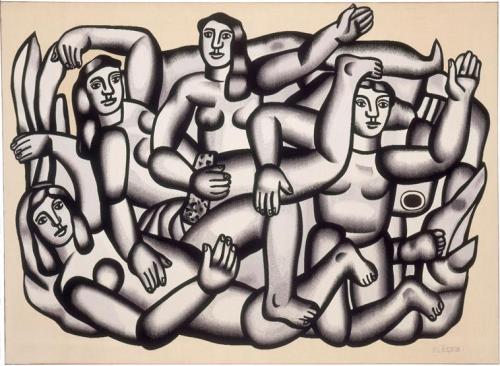 artimportant:  Fernand Léger - The Bathers 