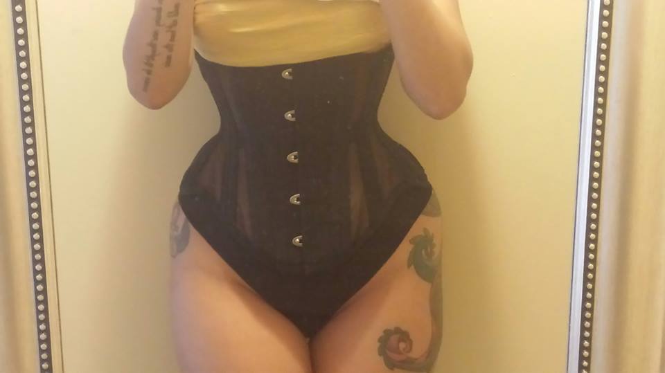 Finally found a corset that can handle these hips! WKD Morticia