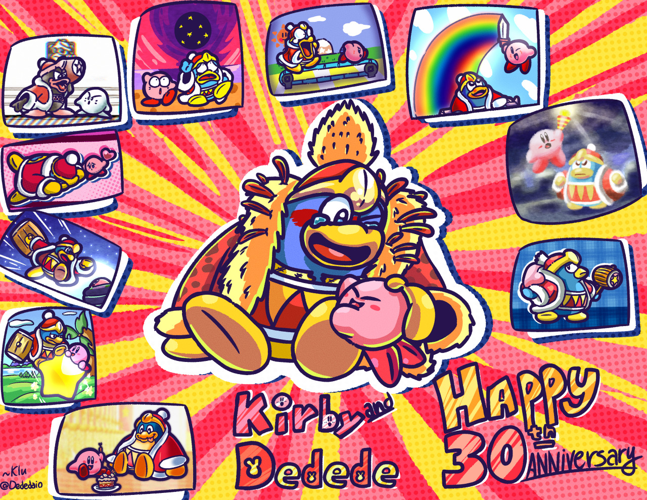 King dedede x kirby