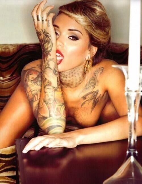 tattooed-honeys:  Arabella Drummond