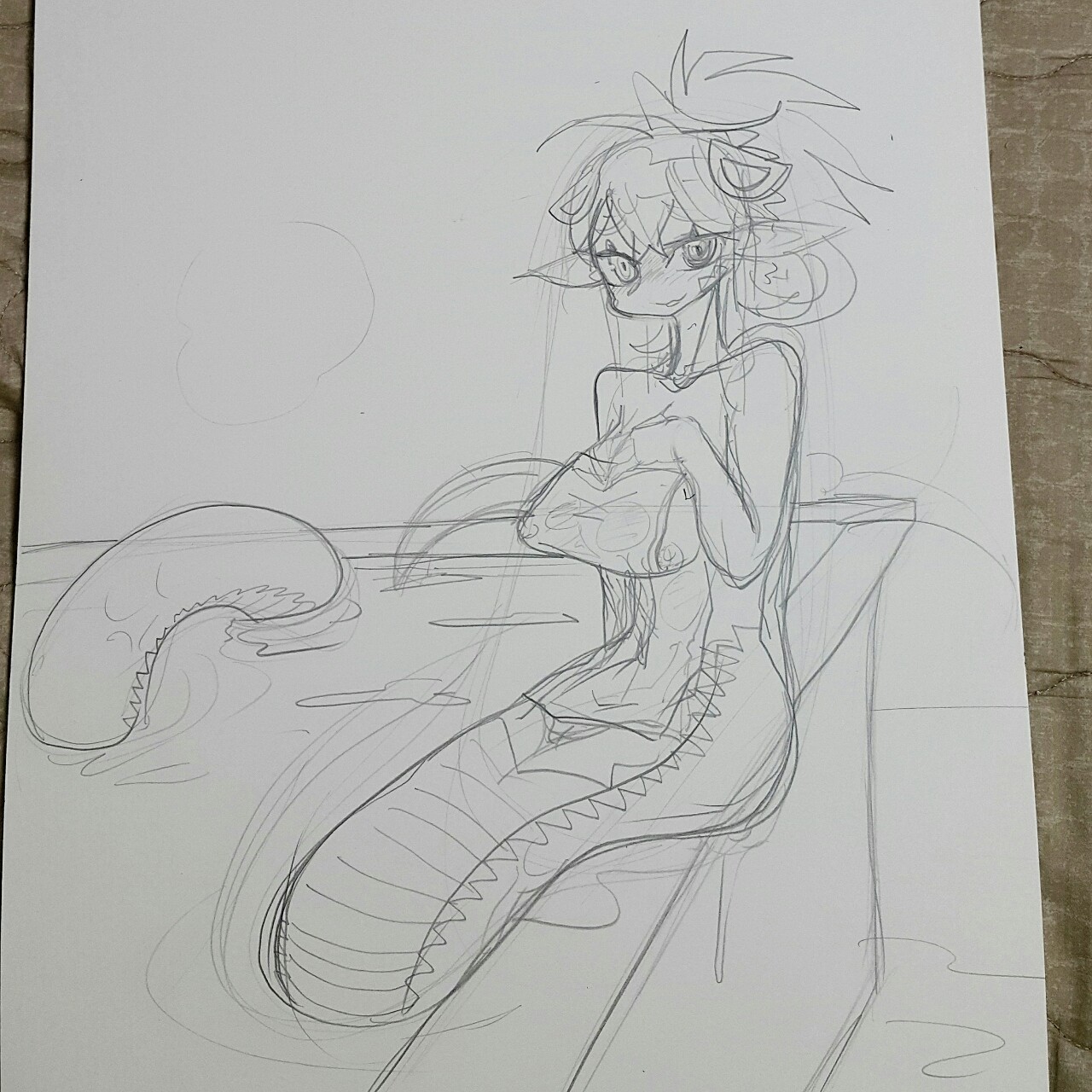 gynoidherring:  Commission for mr.Greg  Monster Musume - Miia♡♡♡♡ Thankyou