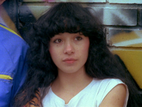 honeyangelbaby: Sandra “Lady Pink” Fabara as Rose in Wild Style (1983) … ico