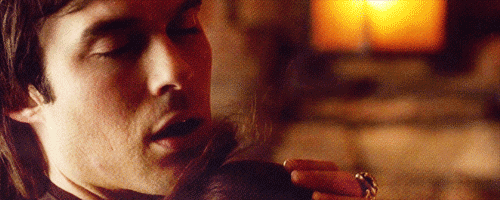 mychristmaswithdamon:  &ldquo;Just Drink!&rdquo; Favourite Delena moments
