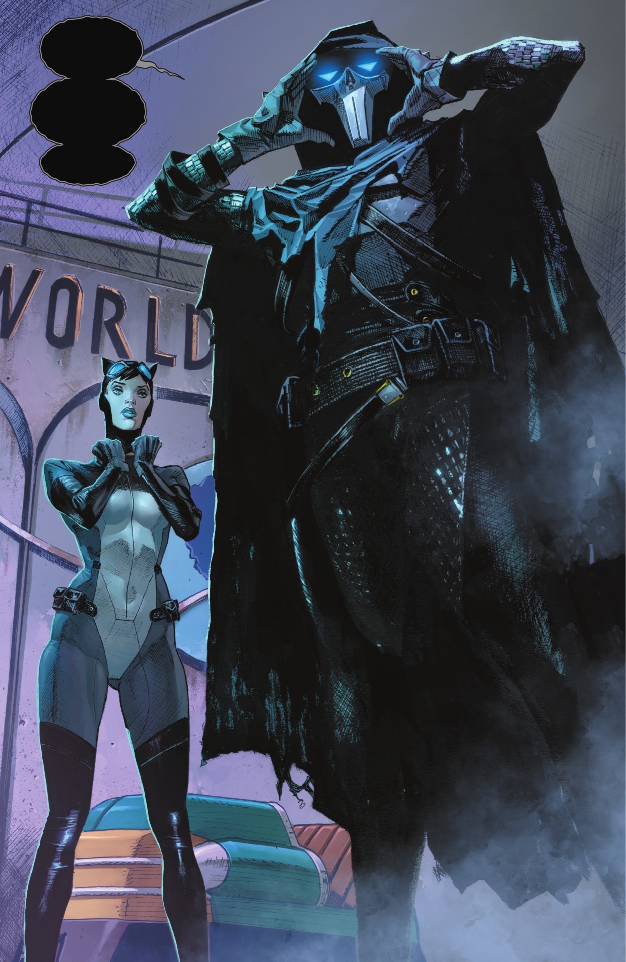 The Phantasm and Catwoman in Batman/Catwoman #5