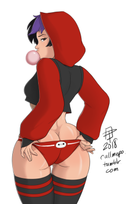 callmepo: Big Hero Booty!  Did a sketch