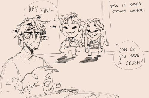 Silly Tma Doodles While I Make My Way Thru My Second Listen
