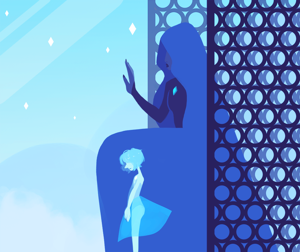 shyism:  Blue Diamond’s design is super way cool ~ 