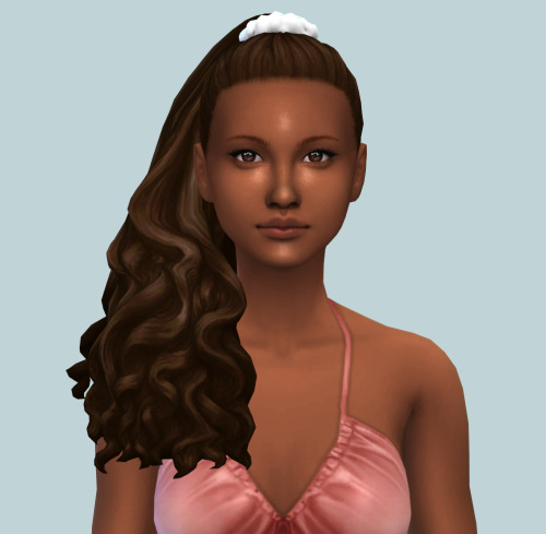 sim sim sim simhair by @simstrouble top by @cubersims