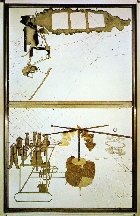 Marcel Duchamp’s La mariée mise à nu par ses célibataires, même (The Bride Stripped Bare by Her Bach