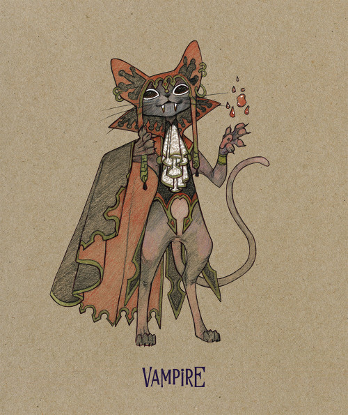 cuddlyplaguedoctor:thecollectibles: Spellbound Felines Series by Sam Hogg @tombshine