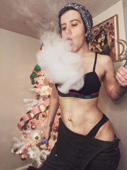 Porn Pics gabbigabriella:Smoking to fix my tummy ache