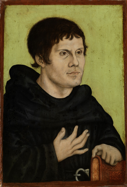 Posthumous Portrait of Martin Luther as an Augustine Monk, c. 1546