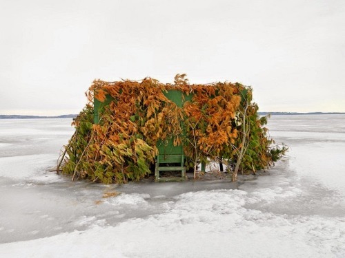 ryanpanos: Abandoned Duck Blinds | Dave Jordano | Via Along the banks of the Mississippi River on th