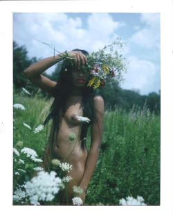 dianamsphotography:  Instant color polaroid using a pola land 210 and fp 100c film Photographer - Diana M. SchenkelModel - Louise DiamondPlease leave the notes and credits in place if you reblog.  Thanks :) 