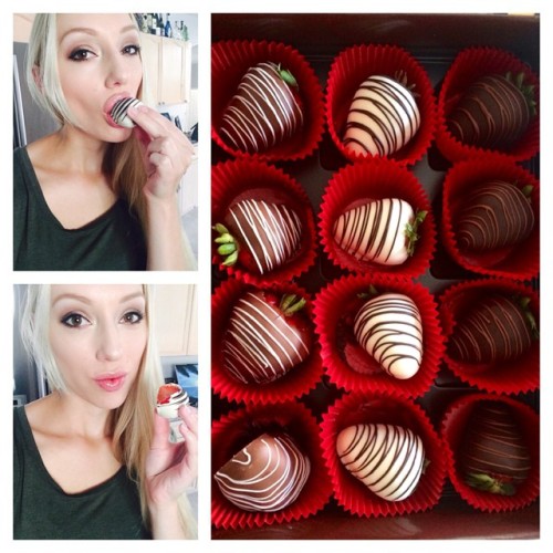 Yum. #chocolatecoveredstrawberries #myfave #princessrene