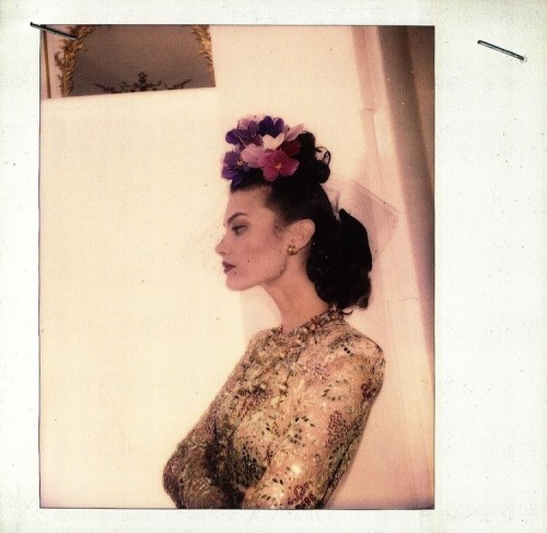 slim-ne:Shalom Harlow | Chanel Spring/Summer 1996 Couture Hair by Odile Gilbert