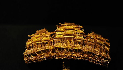 Ancient Chinese hairpins(发簪 fazan) in the Palace Museum, Beijing. The design is various. As accessor