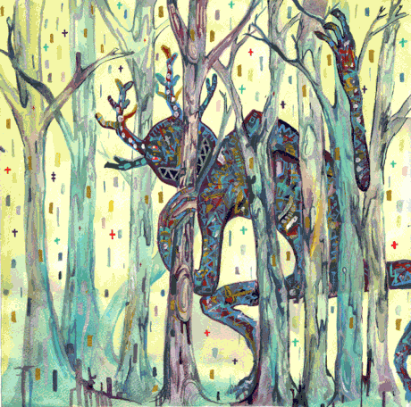 funny-picturez:“In the Trees”