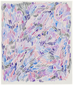 tndra:  Howard Fonda Untitled, 2012 Colored pencil on paper 