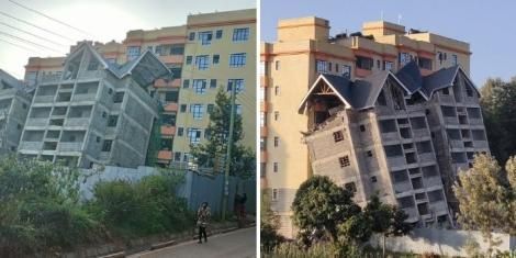 Five Storey Building Collapse Injuring Student