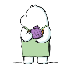losassen:  Warmup drawing of Ice Bear with
