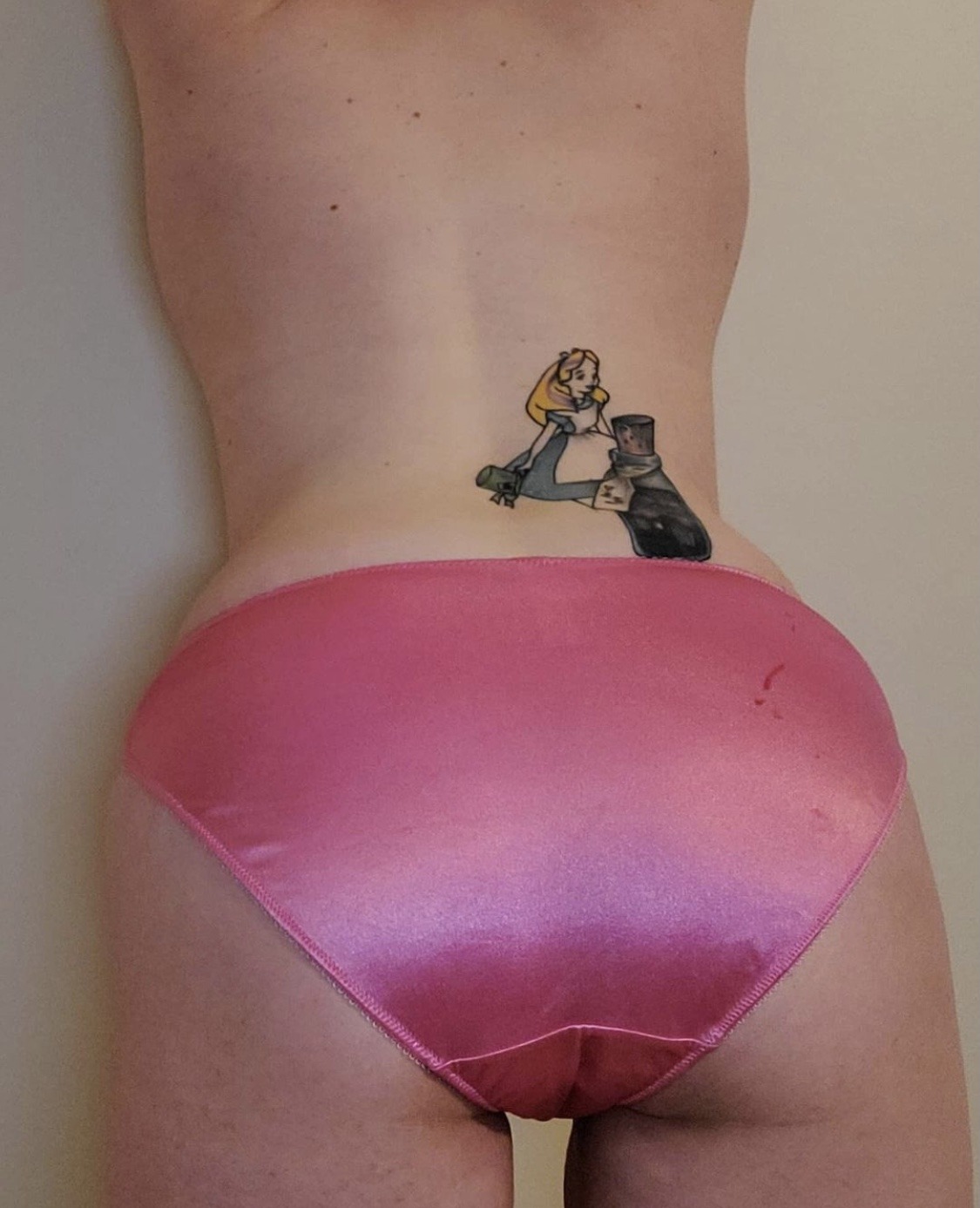 full back satin panties