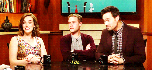 allagentsofshield:  Clarifying after calling Brett handsome.