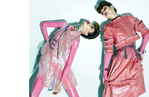 worldsmoda: #flashbackWM Catherine McNeil & Anastasia Khodkina for NUMÉRO, February 2016. By Gre