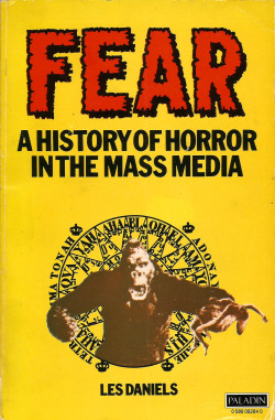 everythingsecondhand:Fear: A History Of Horror In The Mass Media, by Les Daniels (Hamlyn, 1977).From a charity shop in Nottingham.