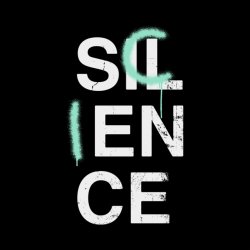 threadless:  “Science Over Silence” knowledge over ignorance.Design by @aparaatment