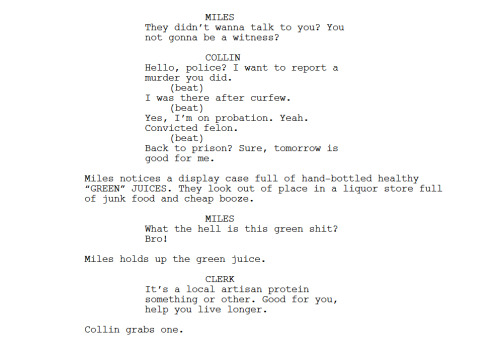 intoxicatingimmediacy:intoxicatingimmediacy:SCRIPT: Blindspotting (2018)Written by Daveed Diggs and 