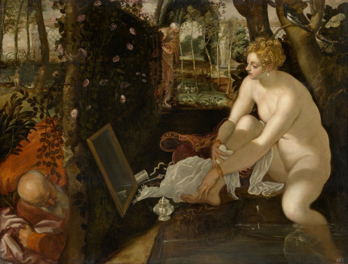 koredzas:Tintoretto - Susanna and the Elders. 1555 - 1556