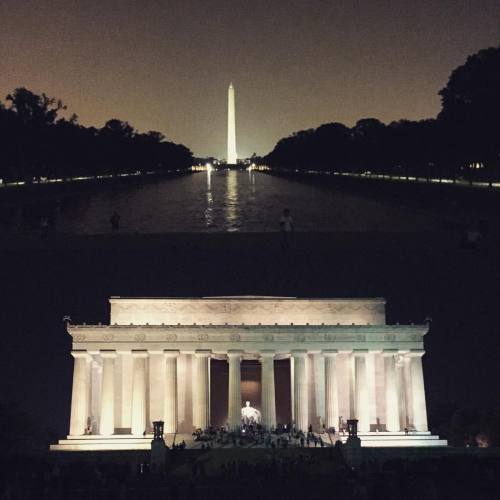 Washington DC. #best #lovethis (at Lincoln Memorial)