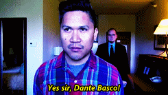 thatchickwiththegifs:  I just had to make a parallel set for these. xD Next week: Nostalgia Critic vs Dante Basco. This will surely be amazing.  [video] 