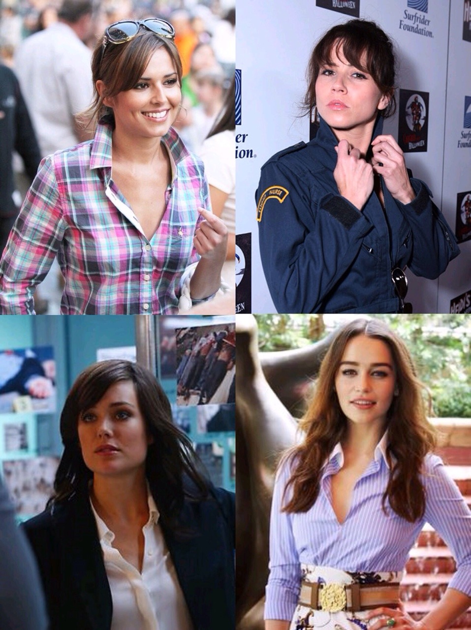 Part 2. More ladies looking fine: shirts and collars.Part 1 here: http://yeah-thistle-do-nicely.tumblr.com/post/113705112004/ladies-looking-fine-shirts-and-collars