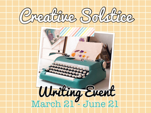creativesolstice: Welcome to the first annual Creative Solstice Writing Event! This challenge takes 
