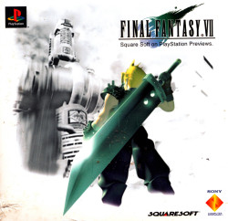 vgjunk:  Final Fantasy VII preview disc,