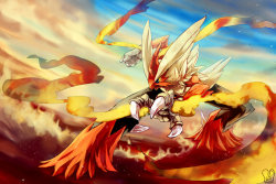 lumiose-museum:  Mega Blaziken 