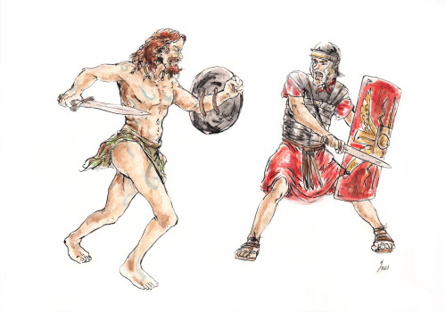 Celtic Warrior and Roman Soldier Comparison Worksheet