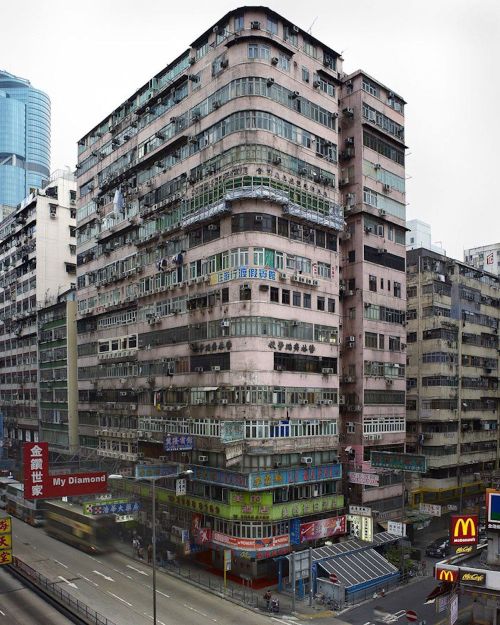 Michael Wolf (German, 1954-2019, b. Munich, Germany, d. Hong Kong) - Hong Kong: Corner Houses series