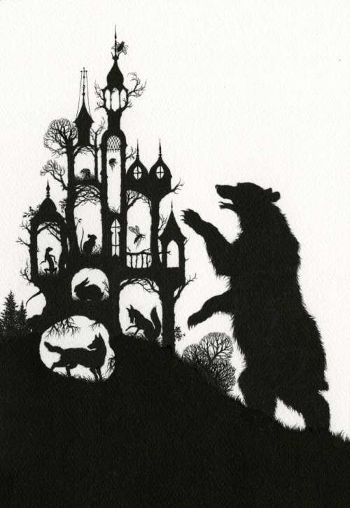 gnossienne:Niroot Puttapipat’s illustrations for the Folio Society’s “Myths and Legends of Russia” (