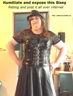 publicsissy:  Pls Help me make ,my picture go viral. Â Â  Please. fellow Sissies REBLOG 