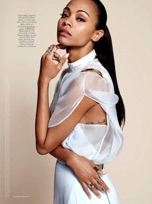 irockhypumps:  niqueynoo:  c-a-n-d-y—k-i-s-s-e-s:  CANDY KISSES: Zoe Saldana by