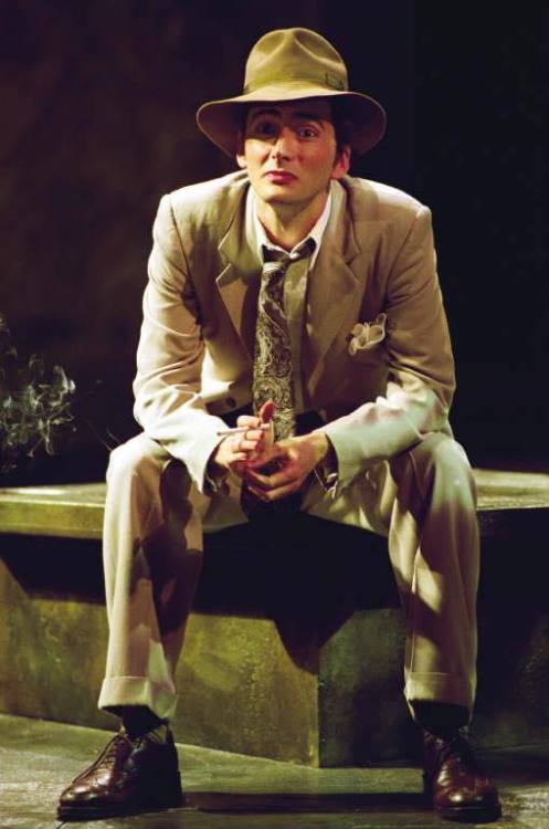 davidtennantcom: PHOTO OF THE DAY - 24th July 2019:  David Tennant in Comedy Of Errors - 2000